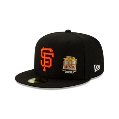 Sapca New Era San Francisco Giants MLB Team Describe 59FIFTY Fitted - Negrii